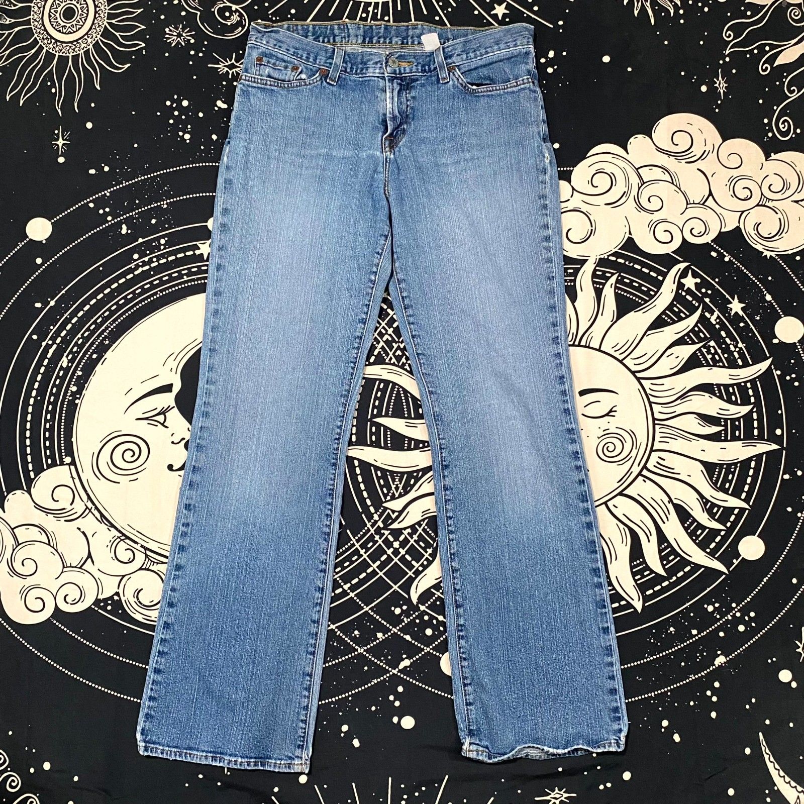 Lucky Brand Soho Jeans Womens 30x30 Blue Cotton Denim Bootcut Workwear Stretch